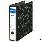 Ordnerbox mit Hebelmechanik DOHE Schwarz A4 28,2 x 31,8 x 7 cm (20 Stück)