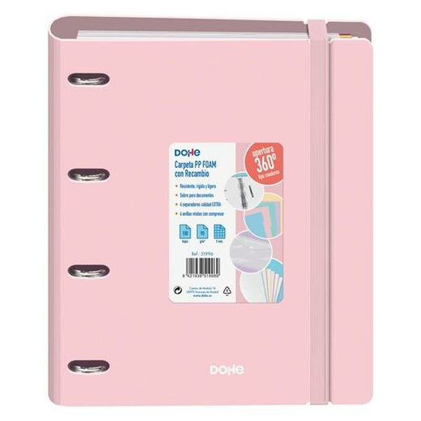 Ringbuch DOHE Rosa A4 (12 Stück)