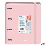 Ringbuch DOHE Rosa A4 (12 Stück)