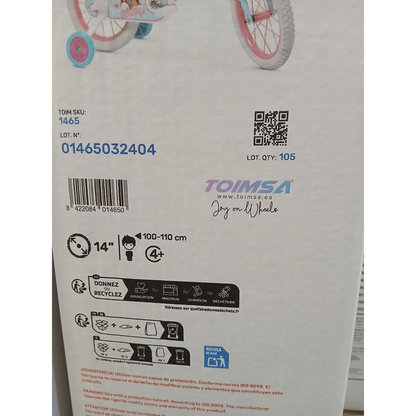Kinderfahrrad Barbie 14"