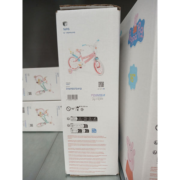 Kinderfahrrad Peppa Pig 16" Rosa