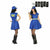 Verkleidung für Erwachsene Th3 Party Blau