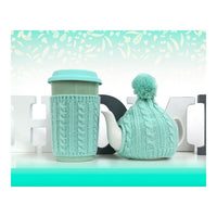 Teekanne 1 Tasse Teekanne Blau (2 Stück) (2 pcs)