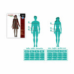 Verkleidung für Erwachsene Grau Voodoo Puppe (2 Stücke)