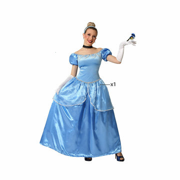 Verkleidung für Erwachsene Blau Prinzessin