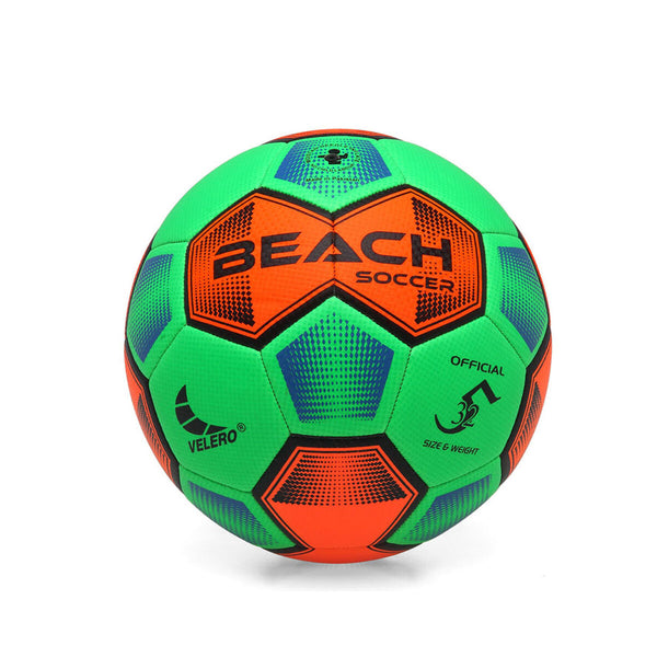 Strandfußball-Ball PVC Ø 20 cm grün 20-23 cm