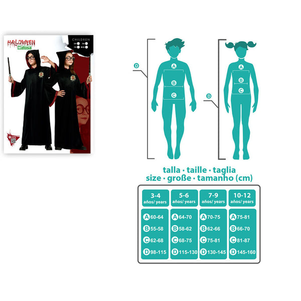 Kinderkostüm Zauberer