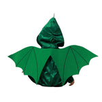 Verkleidung für Babys Drache grün