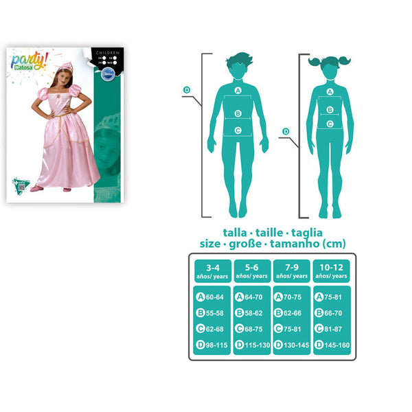Verkleidung für Kinder Prinzessin