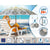 Sonnenschirm Ø 200 cm SPF50+ Orientalisch