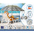 Sonnenschirm Ø 240 cm SPF50+ Orientalisch
