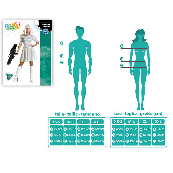 Verkleidung für Erwachsene Weiß