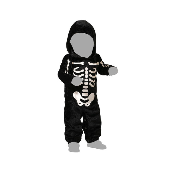 Verkleidung für Babys Skelett 6-12 Monate