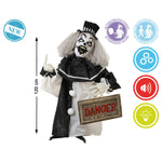 Halloween-Dekoration Clown 120 x 85 x 18 cm