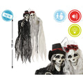 Halloween-Dekoration Skelett 120 x 60 cm