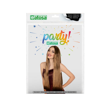 Perücke Kastanie 80 cm