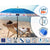 Sonnenschirm Blau Ø 180 cm SPF50+ Anker