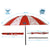 Sonnenschirm Rot Ø 220 cm SPF50+ Marineblau