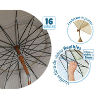Sonnenschirm Beige Ø 240 cm SPF50+