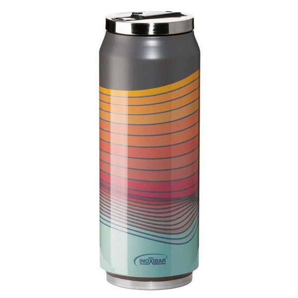 Reise-Thermoskanne Inoxibar 61261 RED WAVES Rot 280 ml