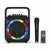 Laptop-Lautsprecher FONESTAR BOX-35LED Schwarz Bernstein