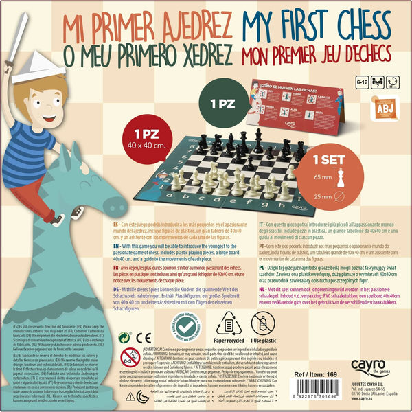 Schach Cayro My First Chess