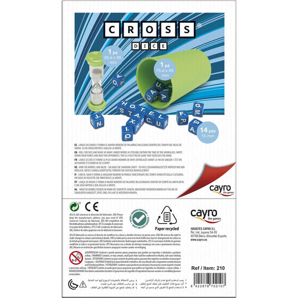 Tischspiel Cayro Cross Dices