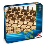 Schach- und Dame-Brett Cayro 751 Holz