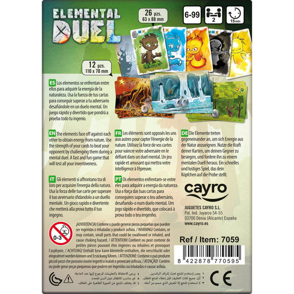 Tischspiel Cayro Elemental Duel