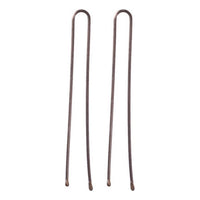Haarspangen Eurostil 200 Horquillas 50 mm Bronze (200 pcs)
