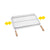 Grill Sauvic Verzinktes Stahlblech 50 x 40 cm