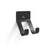 Wandhalterung Rei 8075 Stahl 14,5 x 12,5 x 6 cm Skateboard Schwarz