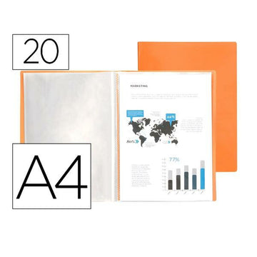 Dokumentenhalter Liderpapel EC68 A4 Orange