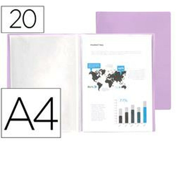 Dokumentenhalter Liderpapel EC69 Lila A4