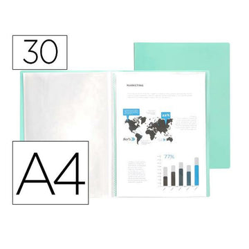 Dokumentenhalter Liderpapel EC77 A4 grün