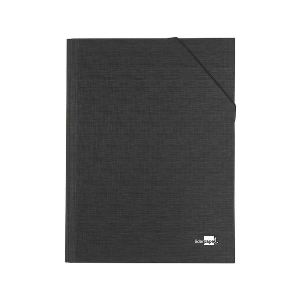 Ordnungsmappe Liderpapel CS02 A4 Schwarz