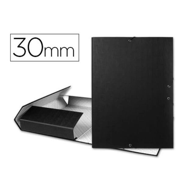 Faltblatt Liderpapel PY33 Faltblatt Schwarz A4 (1 Stück)