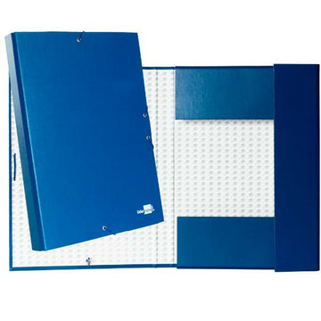 Faltblatt Liderpapel PY31 Blau