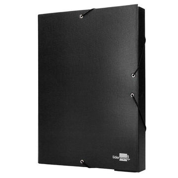 Faltblatt Liderpapel PY53 Schwarz