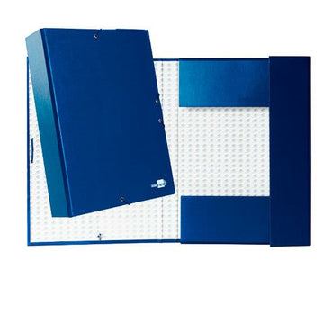 Faltblatt Liderpapel PY71 Blau