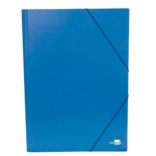 Faltblatt Liderpapel CG29 Blau A3