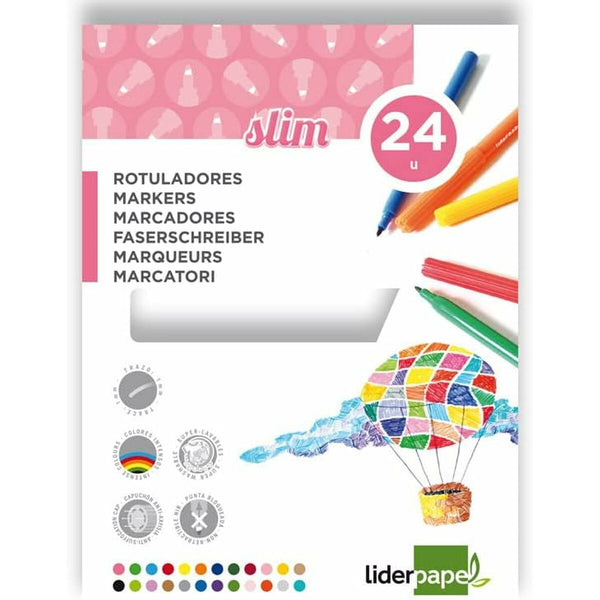 Marker-Set Liderpapel RT07 Bunt (24 Stücke)