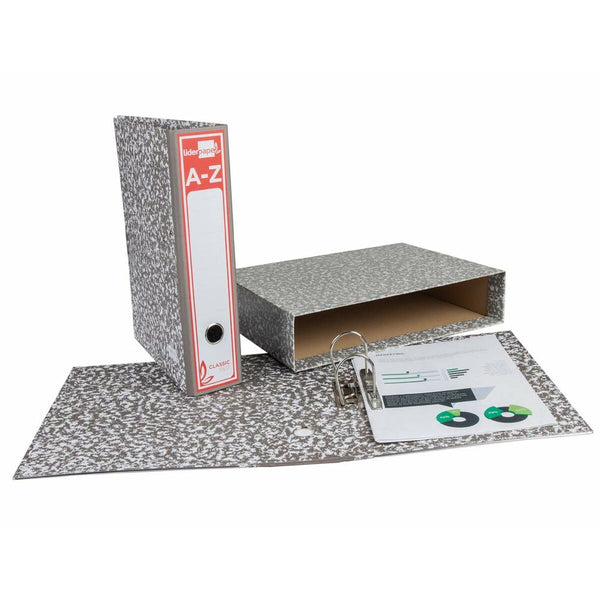 Ringbuch Liderpapel AZ49 A4 Grau (1 Stück)