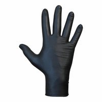 Nitril-Handschuhe JUBA Agility Grip Schwarz Puderfrei 50 Stück