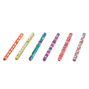 Stift DKD Home Decor Acryl Metall (6 pcs)