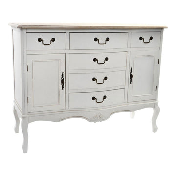 Anrichte DKD Home Decor   Weiß Hellbraun Tanne 118 x 45 x 90 cm