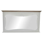 Wandspiegel DKD Home Decor Weiß natürlich 105 x 64 x 4,5 cm