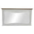 Wandspiegel DKD Home Decor Weiß natürlich 105 x 64 x 4,5 cm