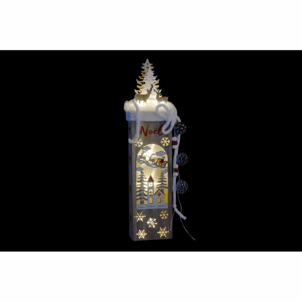 Leuchtende Dekoration DKD Home Decor natürlich Baum Weihnachtsmann 11 x 7 x 50 cm