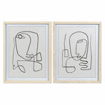 Bild DKD Home Decor Kristall Tanne Holz MDF 55 x 2 x 70 cm